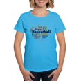thumbnail image 1 of CafePress - Basketball Word Cloud T Shirt - Women's Traditional Fit Dark T-Shirt, 1 of 4