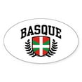 thumbnail image 1 of CafePress - Basque - Sticker (Oval), 1 of 1
