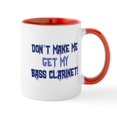 thumbnail image 1 of CafePress - Bass Clarinet Mug - 11 oz Ceramic Mug - Novelty Coffee Tea Cup, 1 of 4