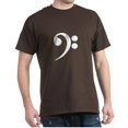 thumbnail image 1 of CafePress - Bass Clef T Shirt - 100% Cotton T-Shirt, 1 of 4
