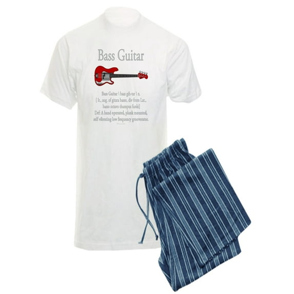 CafePress - Bass Guitar LFG - Men's Light Pajamas