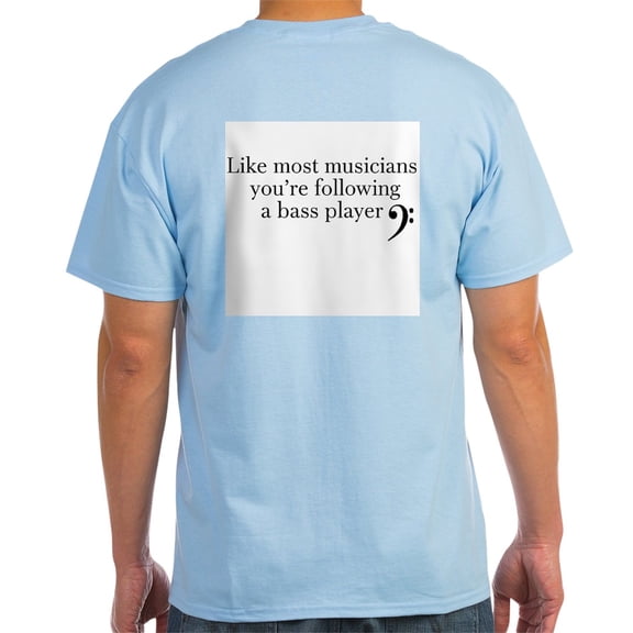 CafePress - Bass Player Light T Shirt - Men's Classic Graphic T-Shirt