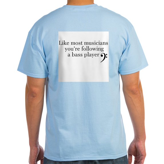 CafePress - Bass Player Light T Shirt - Men's Classic Graphic T-Shirt