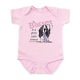 thumbnail image 1 of CafePress - Basset Girls Friend Infant Bodysuit - Baby Light Bodysuit, Size Newborn - 24 Months, 1 of 4