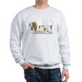 thumbnail image 1 of CafePress - Basset Hound - Crew Neck Sweatshirt, 1 of 1