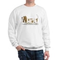 thumbnail image 1 of CafePress - Basset Hound - Crew Neck Sweatshirt, 1 of 1