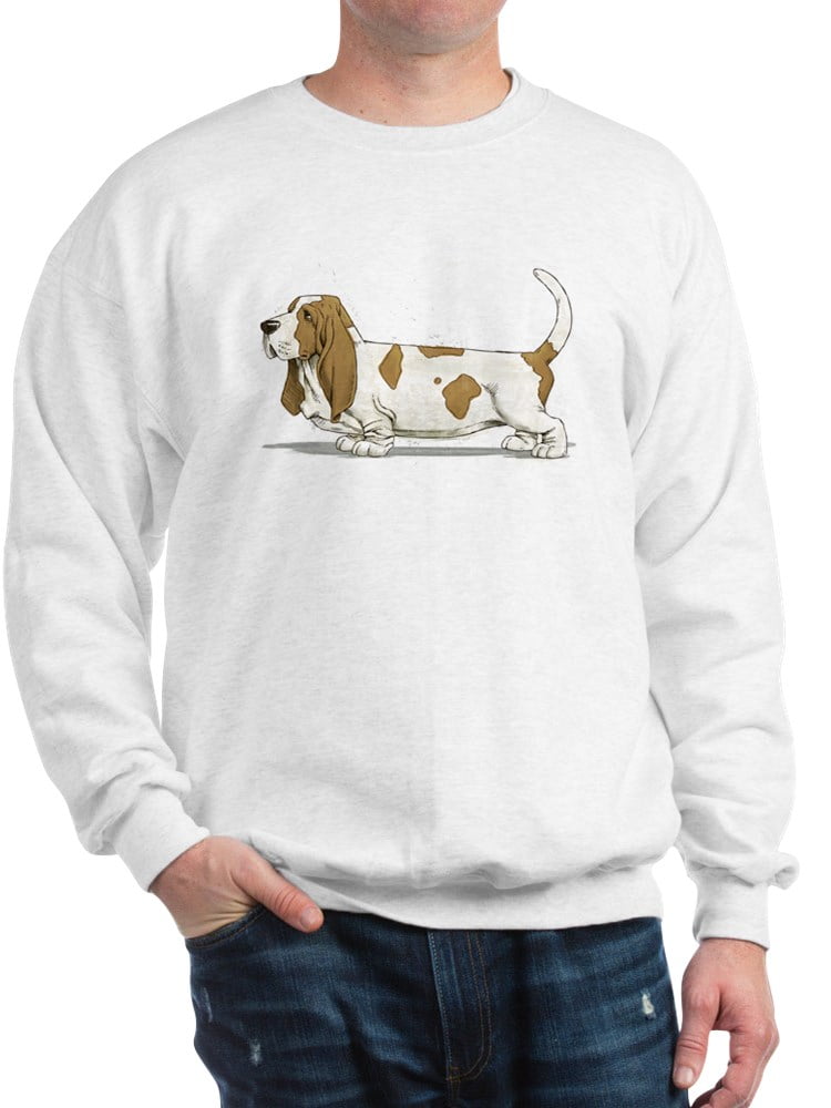 CafePress Basset Hound Crew Neck Sweatshirt