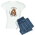 thumbnail image 1 of CafePress - Basset Hound IAAM Pajamas - Women's Short Sleeve Print T-Shirt and Pants Light Cotton Pajama Set, 1 of 7