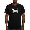 thumbnail image 1 of CafePress - Basset Hound Men's Fitted T Shirt (Dark) - Men's Fitted T-Shirt, 1 of 4