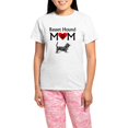 thumbnail image 1 of CafePress - Basset Hound Mom Pajamas - Women's Short Sleeve Print T-Shirt and Pants Light Cotton Pajama Set, 1 of 7