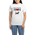 thumbnail image 1 of CafePress - Basset Hound Mom Pajamas - Women's Short Sleeve Print T-Shirt and Pants Light Cotton Pajama Set, 1 of 7