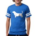 thumbnail image 1 of CafePress - Basset Hound T Shirt - Mens Football Shirt, 1 of 4