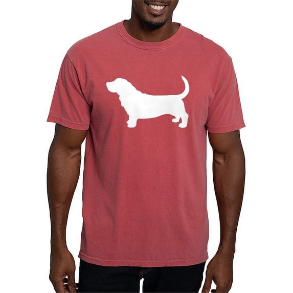 CafePress - Basset Hound Women's Dark T Shirt - Mens Comfort Colors Shirt