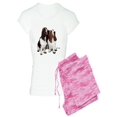 thumbnail image 1 of CafePress - Basset Hounds - Women's Light Pajamas, 1 of 1