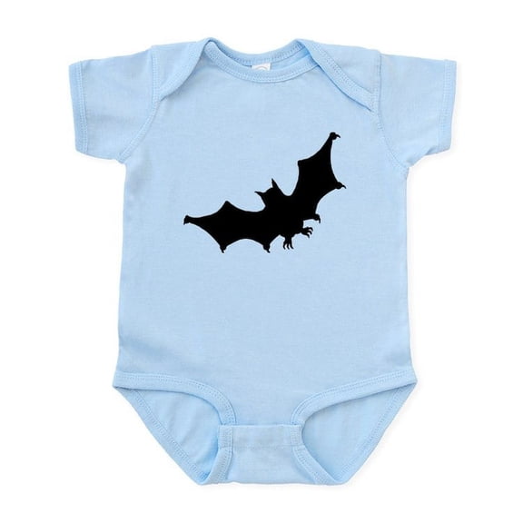 CafePress - Bat Silhouette Infant Bodysuit - Baby Light Bodysuit, Size Newborn - 24 Months