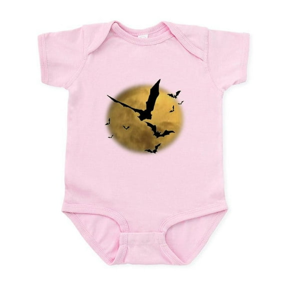 CafePress - Bats In The Evening Infant Bodysuit - Baby Light Bodysuit, Size Newborn - 24 Months