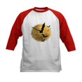 thumbnail image 1 of CafePress - Bats In The Evening Kids Baseball Jersey - Kids Cotton Baseball Jersey, 3/4 Sleeve Shirt, 1 of 4
