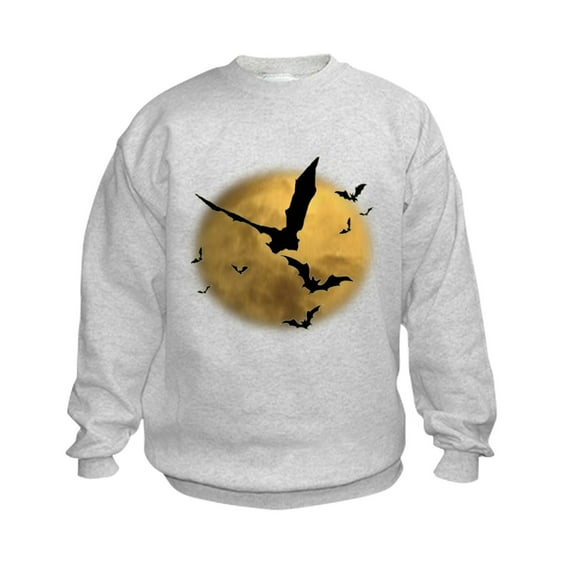 CafePress - Bats In The Evening Kids Sweatshirt - Kids Sweatshirt, Youth Crew Neck Sweatshirt