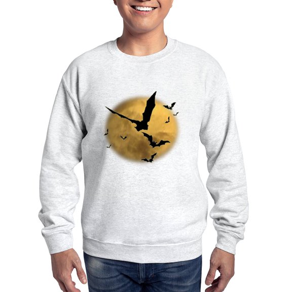 CafePress - Bats In The Evening Sweatshirt - Crew Neck Sweatshirt