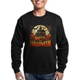 thumbnail image 1 of CafePress - Batty For Halloween - Classic Crew Neck Sweatshirt, 1 of 5