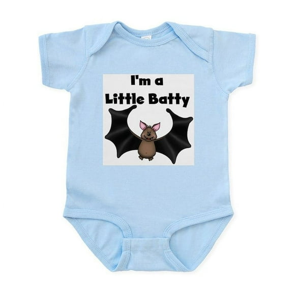 CafePress - Batty Halloween Infant Bodysuit - Baby Light Bodysuit, Size Newborn - 24 Months