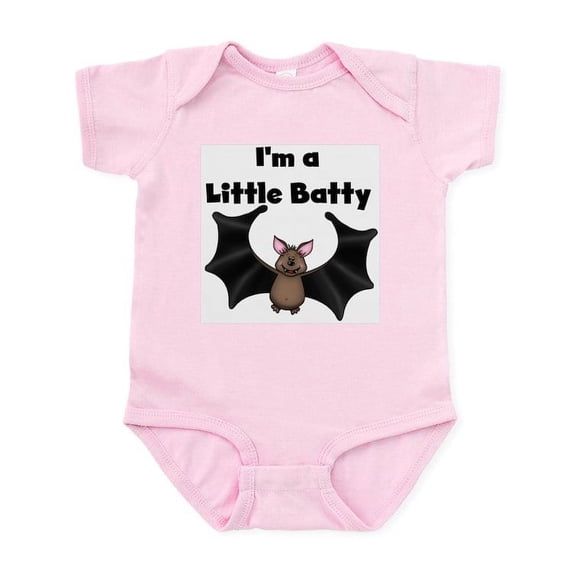 CafePress - Batty Halloween Infant Bodysuit - Baby Light Bodysuit, Size Newborn - 24 Months