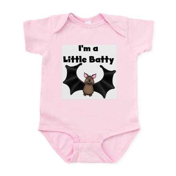 CafePress - Batty Halloween Infant Bodysuit - Baby Light Bodysuit, Size Newborn - 24 Months