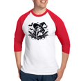 thumbnail image 1 of CafePress - Batty Witch - Cotton Baseball Jersey, 3/4 Raglan Sleeve Shirt, 1 of 4