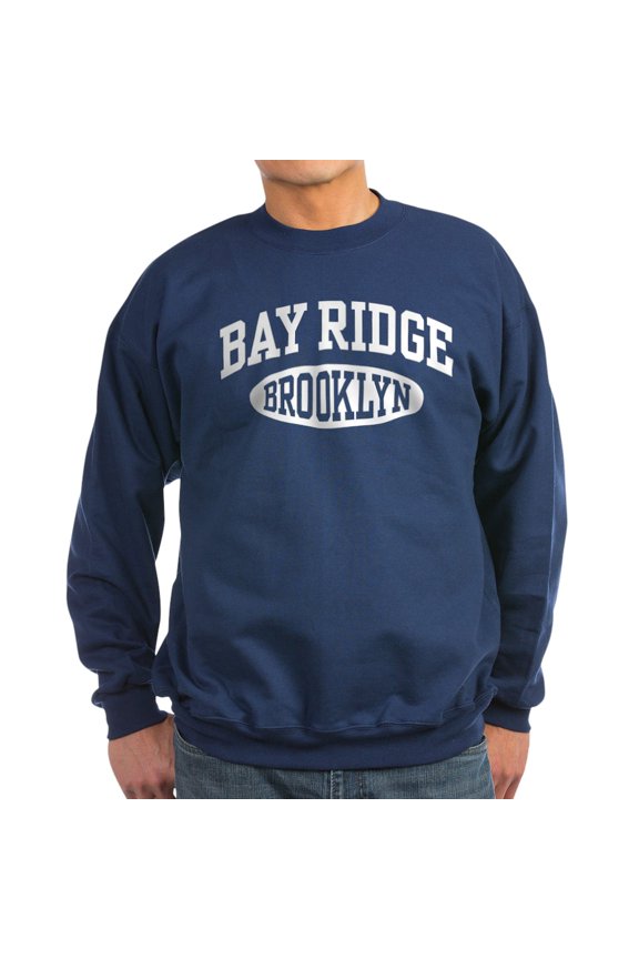 - Bay Ridge Brooklyn Sweatshirt (Dark) - Classic Crew Neck Sweatshirt