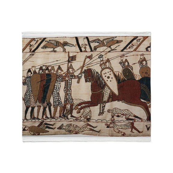 CafePress - Bayeux Tapestry Throw Blanket - Soft Fleece Throw Blanket, 50"x60" for All Ages