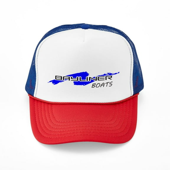 CafePress - Bayliner Boats - Adjustable Unisex Printed Trucker Hat with Mesh Back