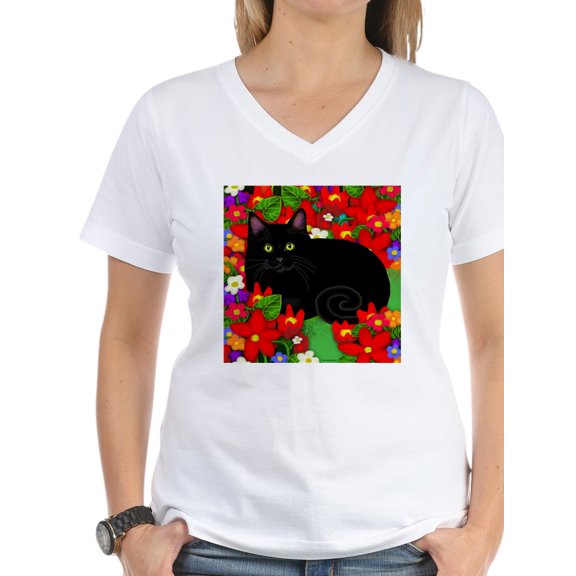 CafePress - Bcgard Women's V Neck T Shirt - Womens Cotton V-Neck T-shirt