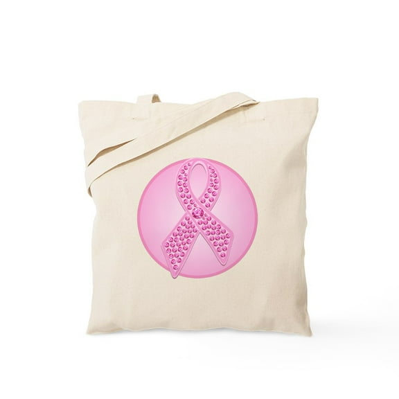 CafePress - Bcgemribbontrc Tote Bag - Unisex Canvas Tote Bag, Beige, 1-Piece