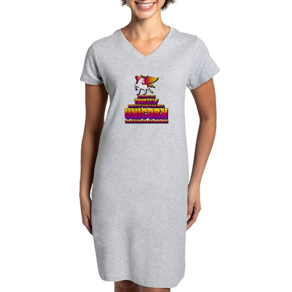 CafePress - Be A Unicorn - Women's Nightshirt