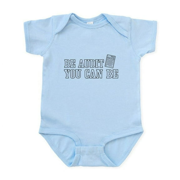 CafePress - Be Audit You Can Be Body Suit - Baby Light Bodysuit, Size Newborn - 24 Months