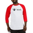 thumbnail image 1 of CafePress - Be Kind Baseball Jersey - Cotton Baseball Jersey, 3/4 Raglan Sleeve Shirt, 1 of 4