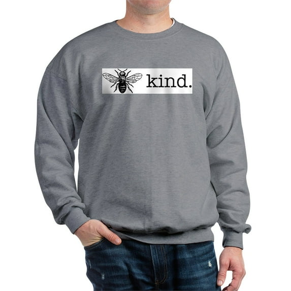 CafePress - Be Kind Sweatshirt - Crew Neck Sweatshirt