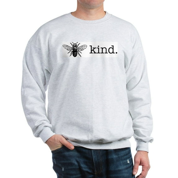 CafePress - Be Kind Sweatshirt - Crew Neck Sweatshirt