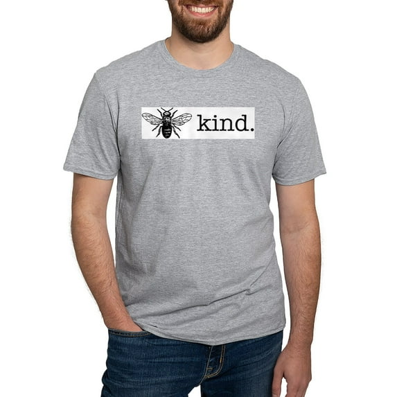CafePress - Be Kind T Shirt - Fitted T-Shirt, Vintage Fit Soft Cotton Tee