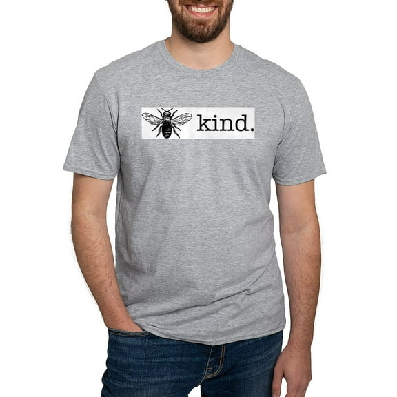 CafePress - Be Kind T Shirt - Fitted T-Shirt, Vintage Fit Soft Cotton Tee
