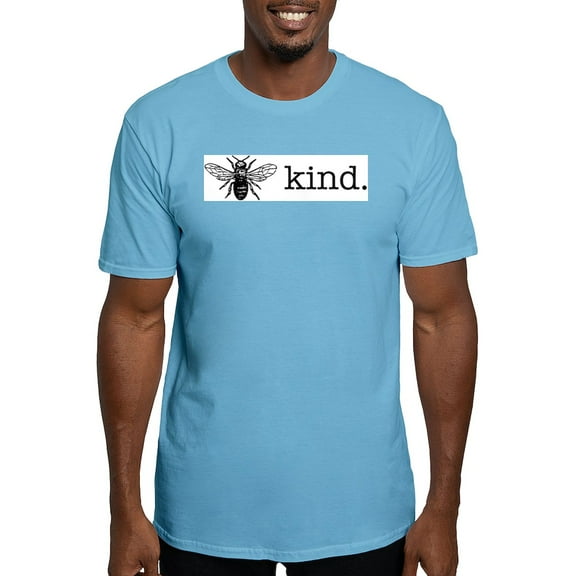 CafePress - Be Kind T Shirt - Fitted T-Shirt, Vintage Fit Soft Cotton Tee