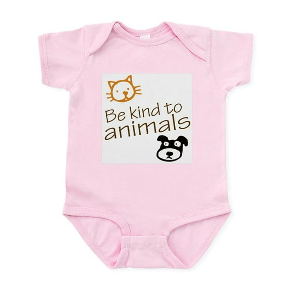 CafePress - Be Kind2 Body Suit - Baby Light Bodysuit, Size Newborn - 24 Months