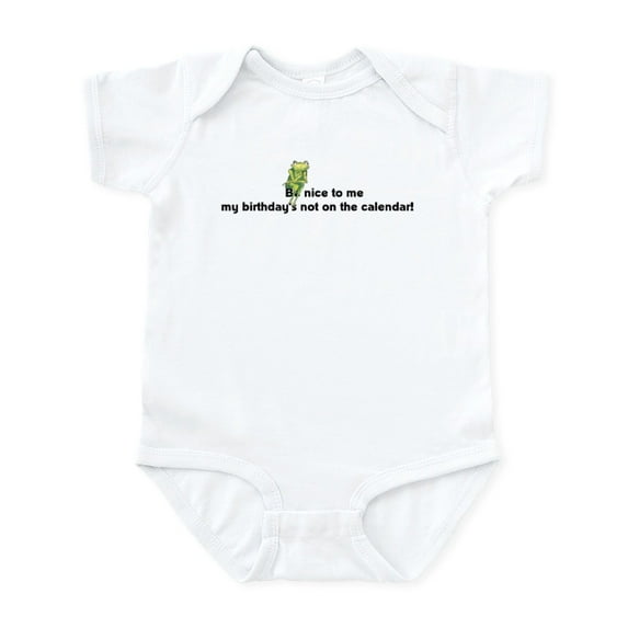CafePress - Be Nice To Me... Infant Bodysuit - Baby Light Bodysuit, Size Newborn - 24 Months