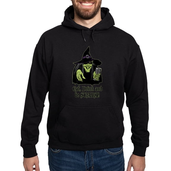 CafePress - Be Scary Hoodie - Pullover Hoodie, Classic, Comfortable Hooded Sweatshirt
