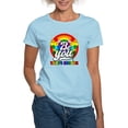 thumbnail image 1 of CafePress - Be You Pride Lgbtq Gay Lgbt Ally Rainbow Retro Vi Women's Value T Shirt - Women's Classic T-Shirt, 1 of 4