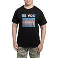 thumbnail image 1 of CafePress - Be You Transgender Flag LGBTQ Pride Month Vintage - Men's Dark Loose Fit Cotton Pajama Set, 1 of 7