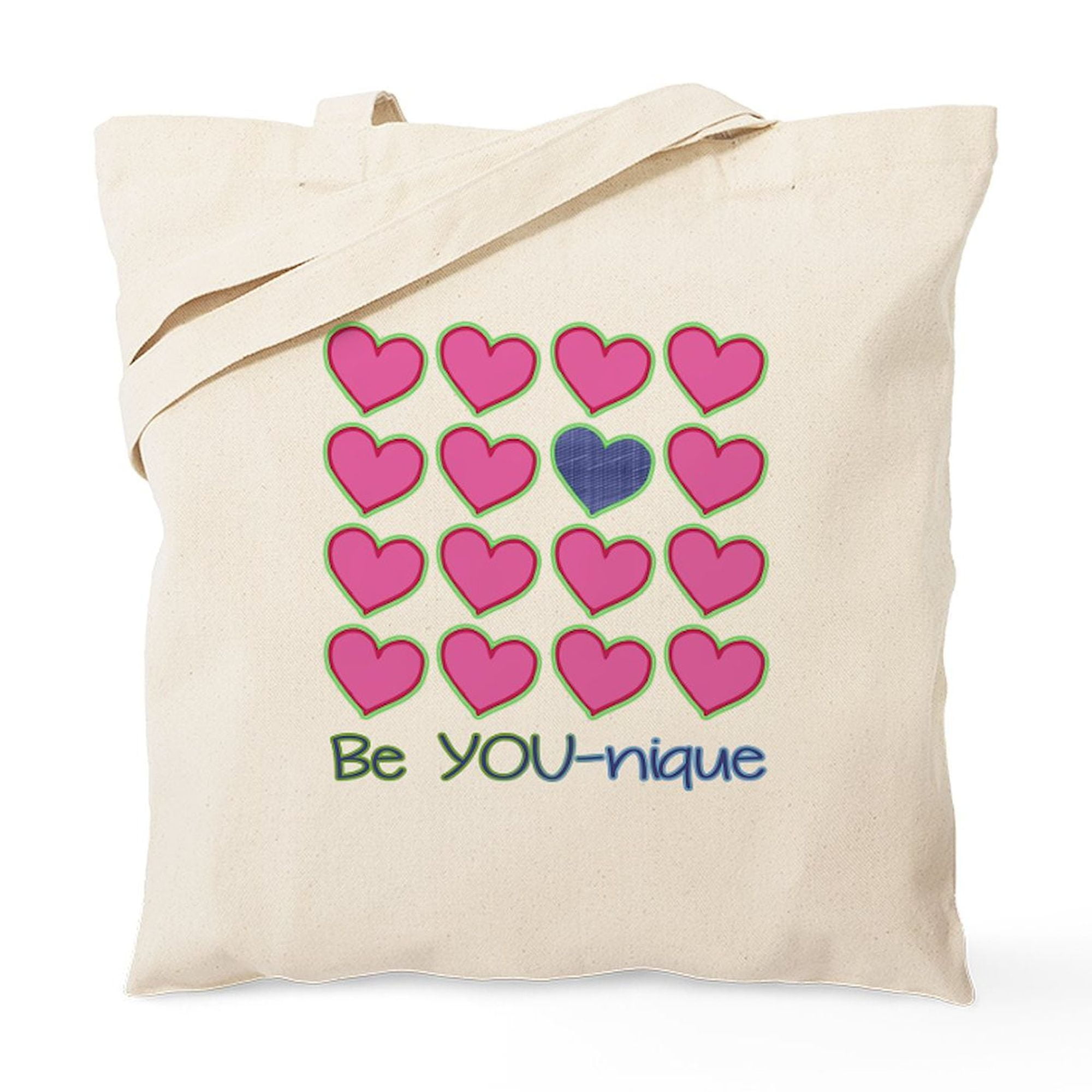 CafePress Be Younique Tote Bag Natural Canvas Tote Bag Cloth Shopping Bag Walmart