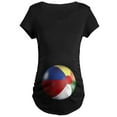 thumbnail image 1 of CafePress - Beach Ball Maternity Dark T Shirt - Maternity Dark T-Shirt, 1 of 3