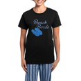 thumbnail image 1 of CafePress - Beach Bride Women's Dark Pajamas - Women's Short Sleeve Print T-Shirt and Pants Dark Cotton Pajama Set, 1 of 7