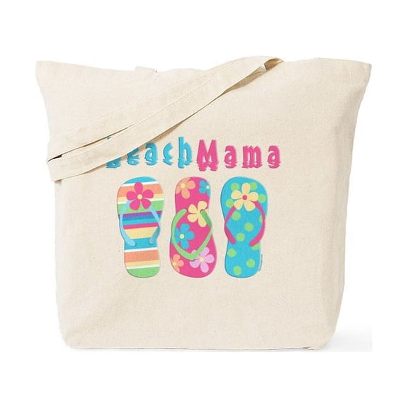 CafePress - Beach Mama Tote Bag - Unisex Canvas Tote Bag, Beige, 1-Piece